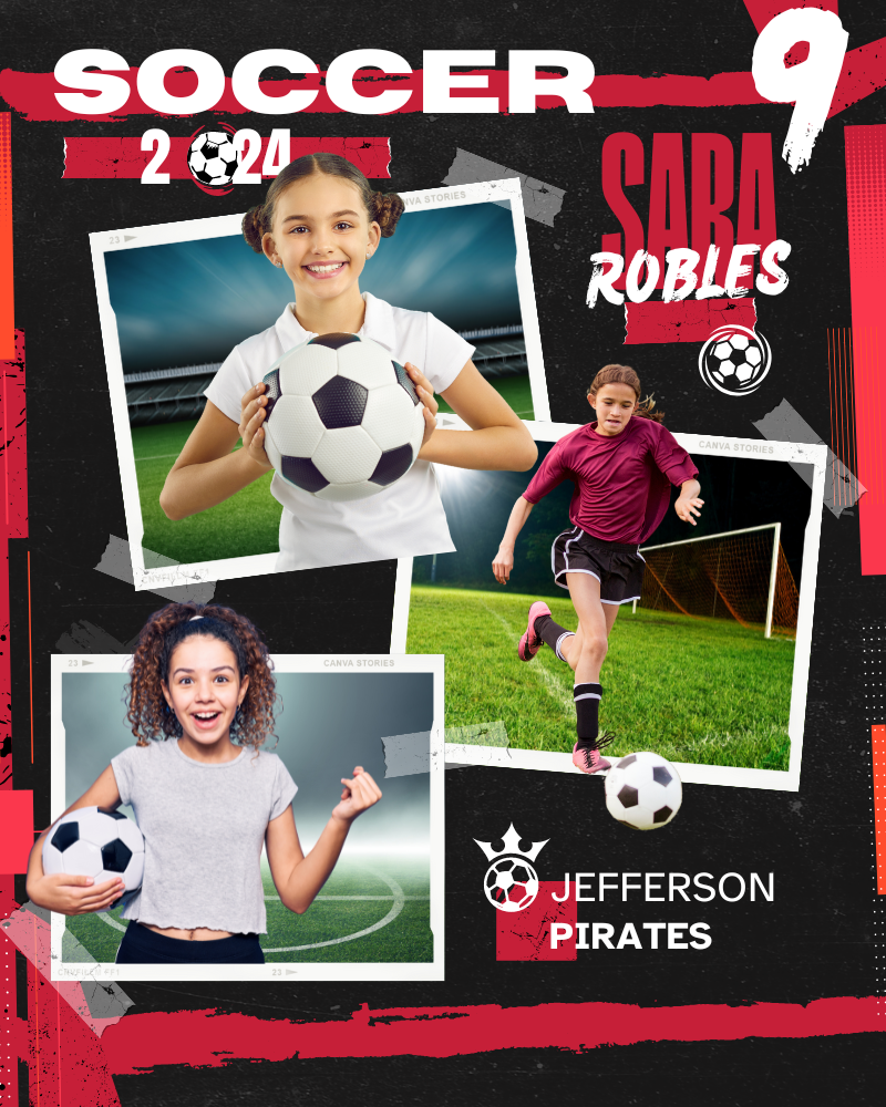 Soccer Trading Card Style 6 - Customized Wall Art Print